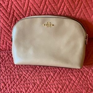 Coach makeup bag